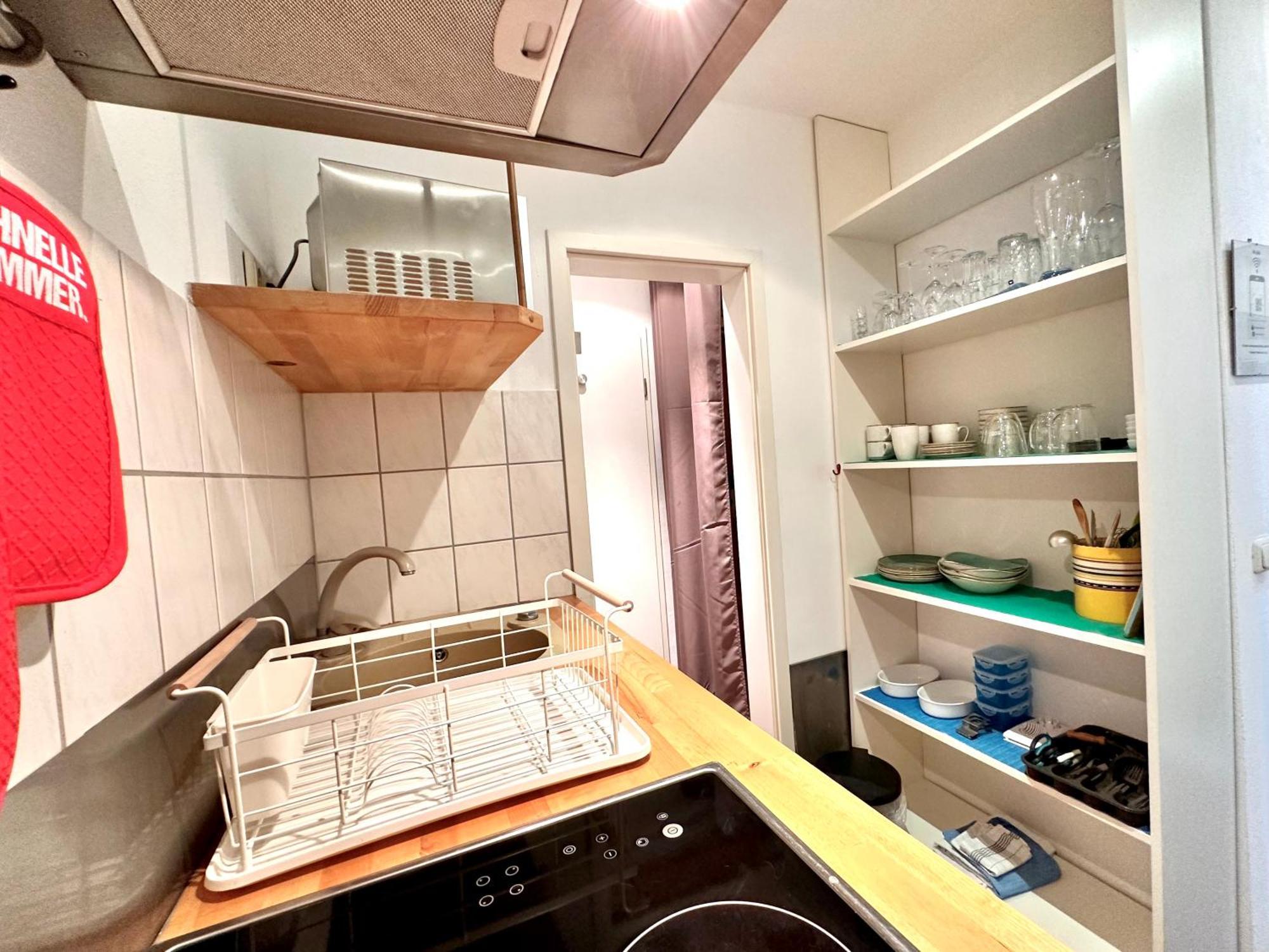 Ferienwohnung An Der Schelfkirche Schwerin  Ruang foto