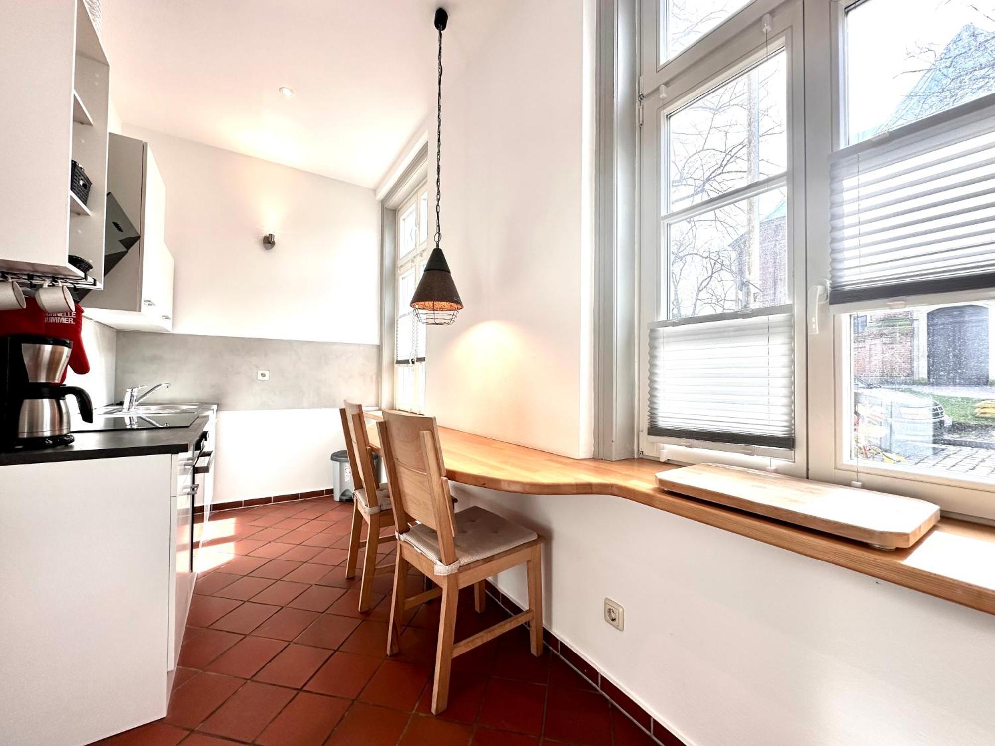 Ferienwohnung An Der Schelfkirche Schwerin  Ruang foto