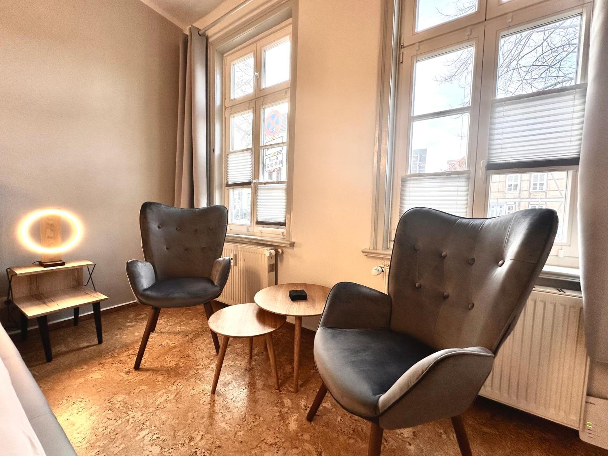Ferienwohnung An Der Schelfkirche Schwerin  Bagian luar foto